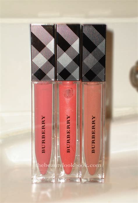 burberry tea rose lip gloss